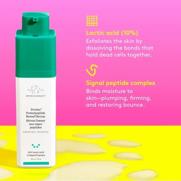 Drunk Elephant Protini Power Peptide Resurf Serum BNIB